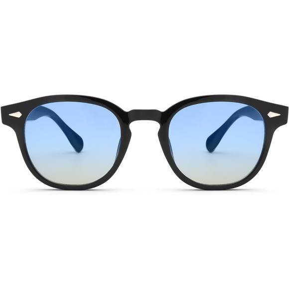 New Melpomenia Vintage Retro Round Tinted Sunglasses - Picture 4 of 6